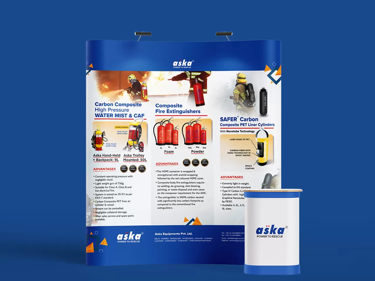 aska backdrop Creative Design Studio & Media Production Studio in Delhi