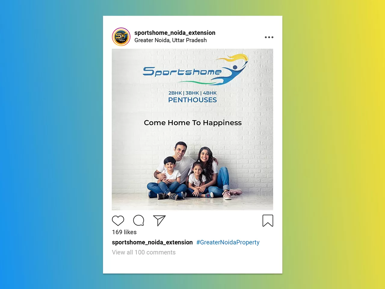 sportshome social 01 Creative Design Studio & Media Production Studio in Delhi