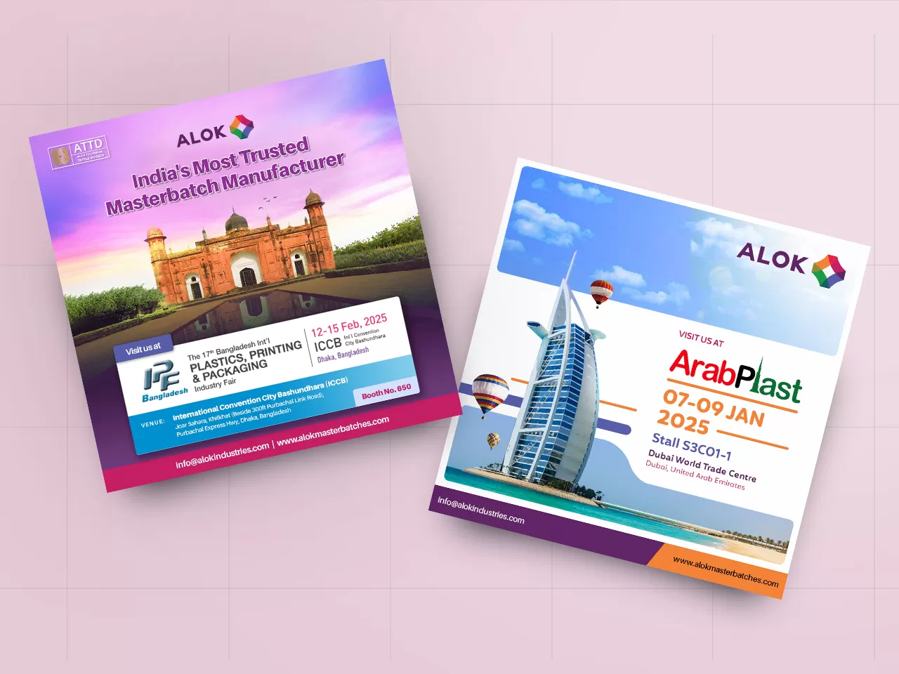 05 alok international event post Creative Design Studio & Media Production Studio in Delhi